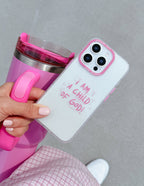Child of God Pink Phone Case