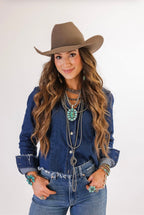 The Dayle Denim Top